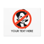 ANTI-RICE: ANTI-Condi Rice Postcard