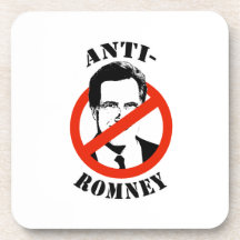 ANTI-ROMNEY - COASTERS