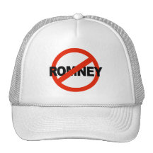 Anti Romney Name.png Trucker Hats