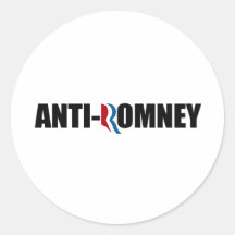 ANTI-ROMNEY -.png Stickers