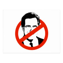 Anti Romney Post Cards