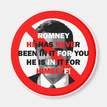 anti Romney Refrigerator Magnet