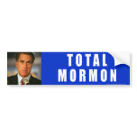 Anti-Romney Total Mormon Bumper Stickers