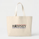 Anti-Romney War On Women Tote Bag