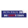 Anti Ron Paul 2012 President De-Evolution Design Bumper Stickers