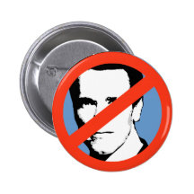 ANTI-SCHWARZENEGGER: Arnold Schwarzenegger Pinback Buttons