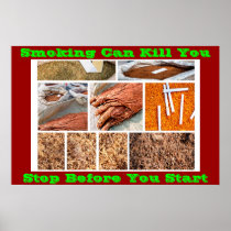 anti smoking posters on Green