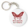 Anti-Social Butterfly Key Chains