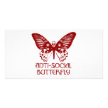 Anti-Social Butterfly photo cards