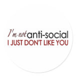 Anti-Social stickers