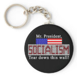 Anti-Socialism keychain