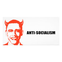 Anti-Socialism Photo Card Template