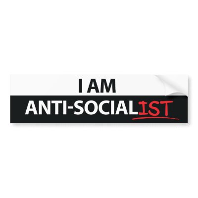 anti-socialist bumper sticker by pigs_wing