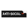 ANTI-SOCIALIST BUMPER STICKERS