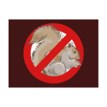 Anti-Squirrel Postcards