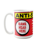 Anti Stress Kit Bang Head Here Mug