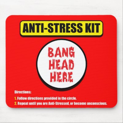 Anti Stress Kit Mouse Pad by pdffun