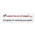 Anti-Tailgater Bumper Sticker bumper stickers