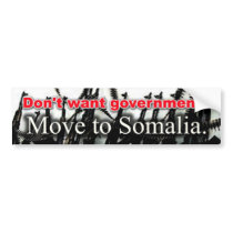 Anti Tea Party Bumper Sticker