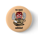 Anti tea party pinback buttons