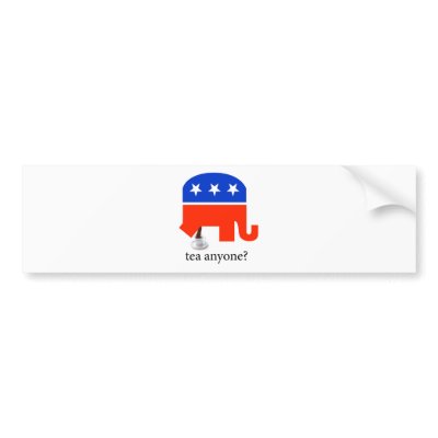 Anti Tea-Party Elephant Poop in Tea Cup by trompettiste