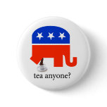 Anti Tea-Party Elephant Poop in Tea Cup