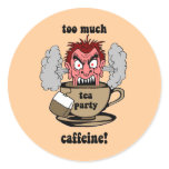 Anti tea party stickers