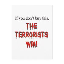 Anti-Terrorism! Post Cards