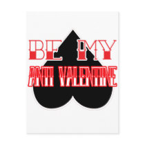 Anti-Valentine Postcard