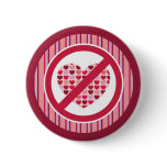 Anti Valentine's Day Button