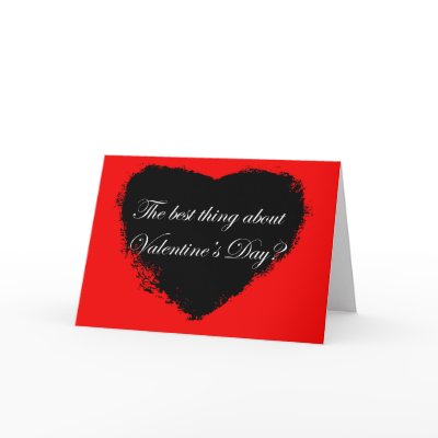 Anti-Valentine's Day Card by DigitalCollageShoppe