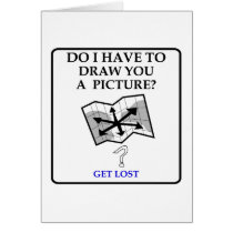 Anti-Valentine's Day card: Pictionary Get Lost