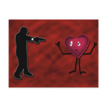Anti Valentine's Day Card Post Card