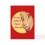 Anti-Valentine's Day Card Retro Housewife #3