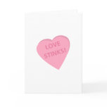 Anti-Valentine's Day conversation heart t-shirts. cards