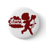 Anti-valentines day Cupid buttons