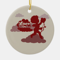 Anti-Valentines Day Cupid ornaments