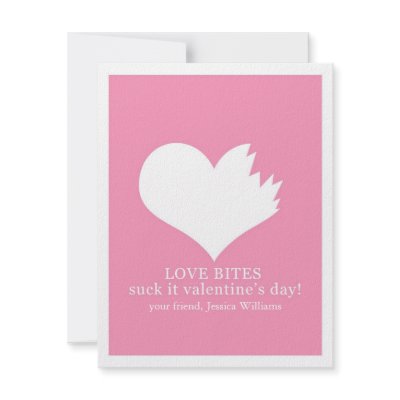 Anti-Valentine's Day Personalized Announcement by fancybelle