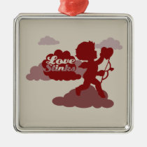 Anti-Valentines Day Keepsake Ornament ornaments