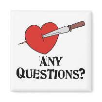 Anti Valentine's Day Fridge Magnets