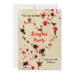 Anti- Valentine's Day Party invitation