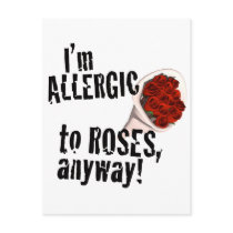 Anti Valentine's Day Postcard