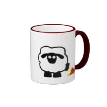 Anti Valentine's Day Sheep Mug