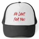 Anti-Valentine's No Love for You Mesh Hats