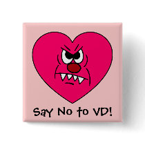 Anti-VD: I hate Valentines Day Angry Heart Face