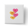 anti vday candy hearts pinback button