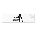Anti-Vick Bumper Stickers