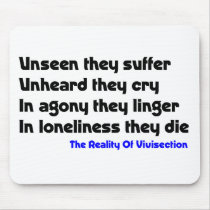 Anti Vivisection Mouse Pads
