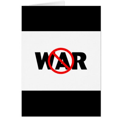 Anti-War Cards by BarackObamaStore