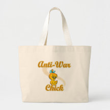 Anti-War Chick Canvas Bags